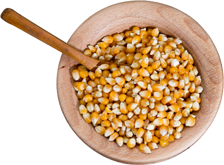 Bowl of Non-GMO Corn Kernals
