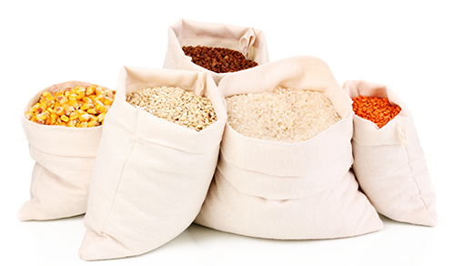 Bags of Non-GMO Seed Ingredients