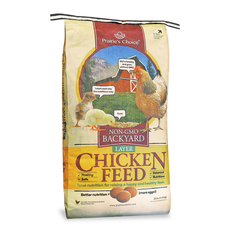 NonGMO Backyard Chicken Layer Feed (25 lbs) Prairie's Choice